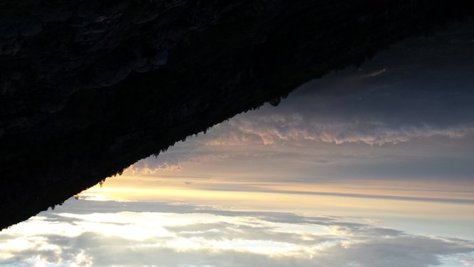 Sunset on Mount Agung There should be a picture of Mount Agung here